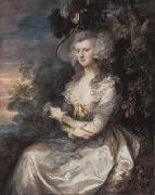 Mrs Thomas Hibbert. Neue Pinakothek. Thomas Gainsborough